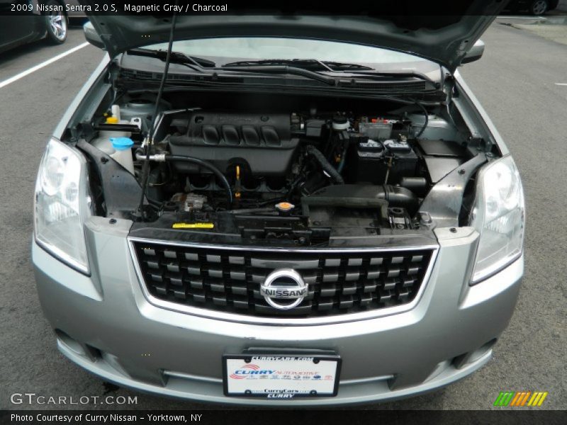 Magnetic Gray / Charcoal 2009 Nissan Sentra 2.0 S