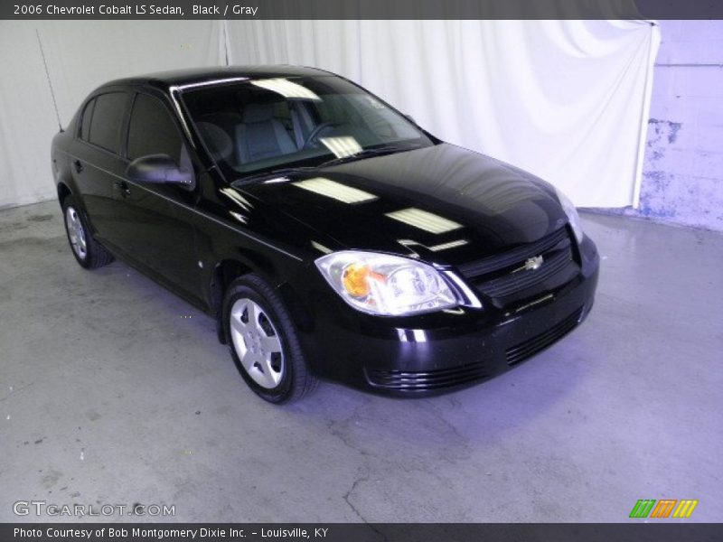 Black / Gray 2006 Chevrolet Cobalt LS Sedan