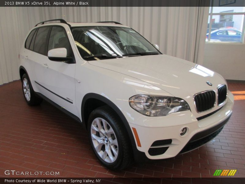 Alpine White / Black 2013 BMW X5 xDrive 35i