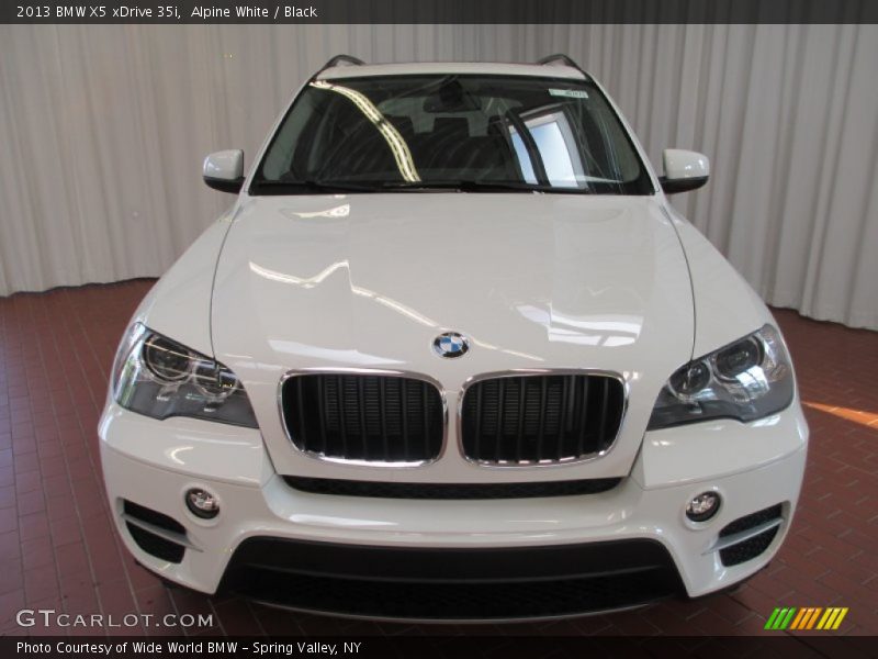 Alpine White / Black 2013 BMW X5 xDrive 35i