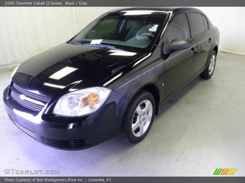 Black / Gray 2006 Chevrolet Cobalt LS Sedan