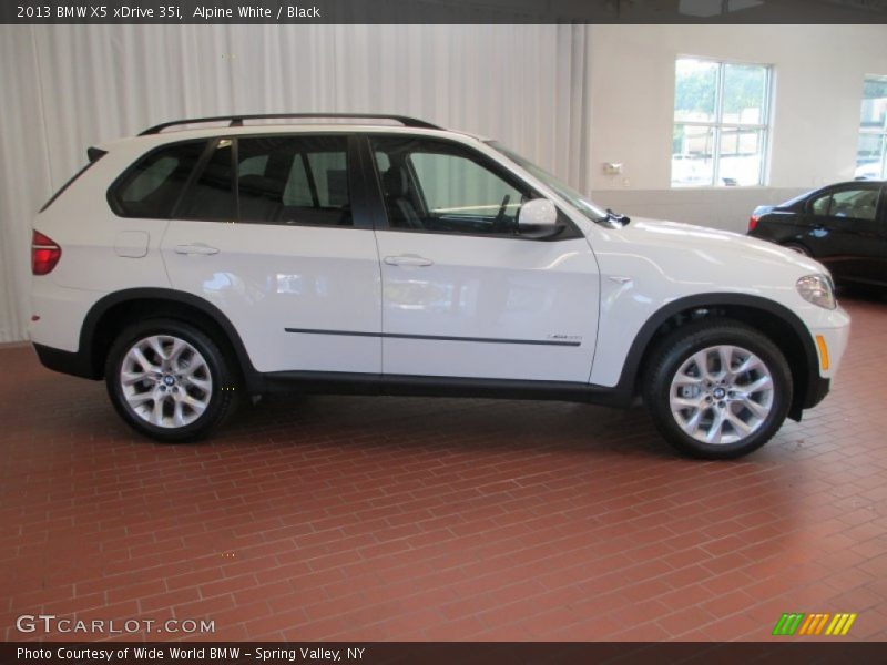 Alpine White / Black 2013 BMW X5 xDrive 35i