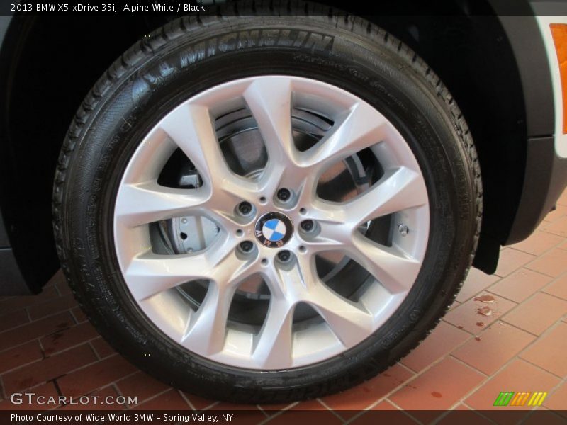 Alpine White / Black 2013 BMW X5 xDrive 35i