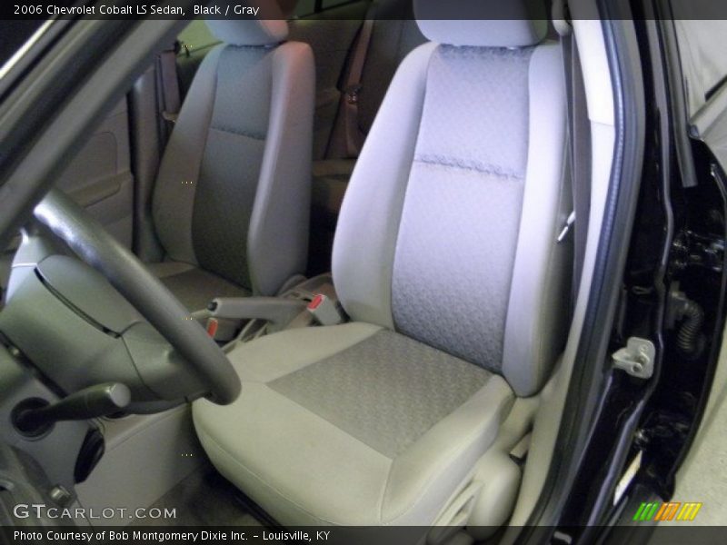 Black / Gray 2006 Chevrolet Cobalt LS Sedan