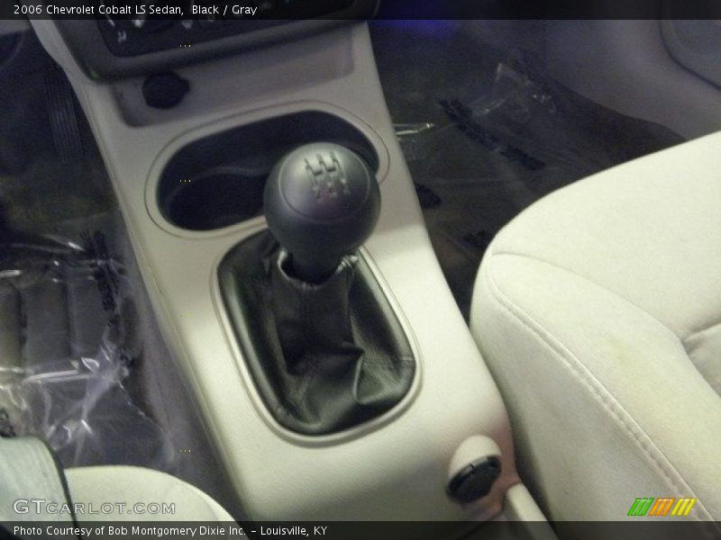 Black / Gray 2006 Chevrolet Cobalt LS Sedan