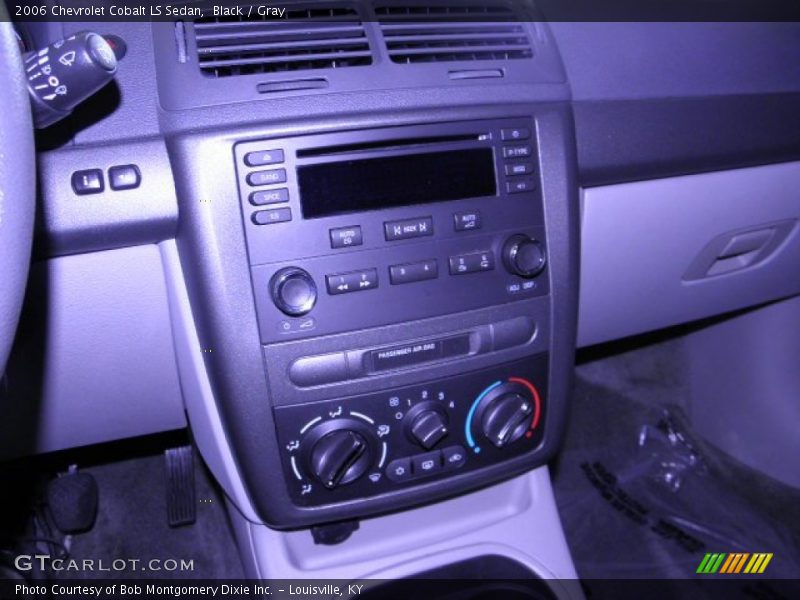 Black / Gray 2006 Chevrolet Cobalt LS Sedan