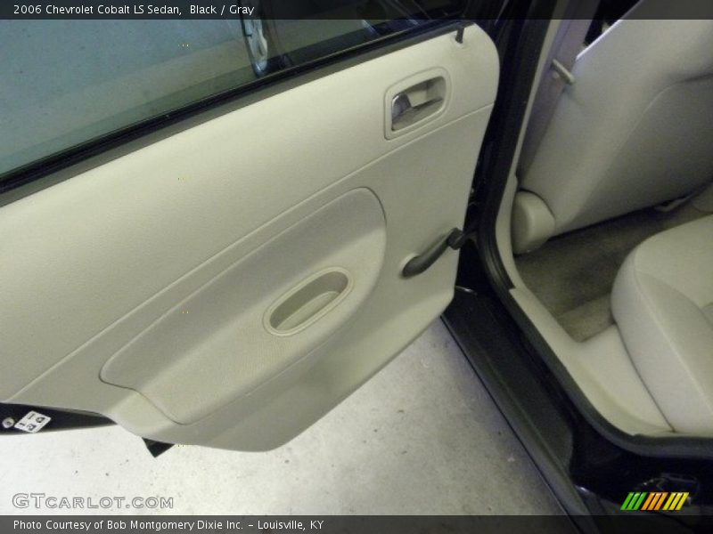 Black / Gray 2006 Chevrolet Cobalt LS Sedan
