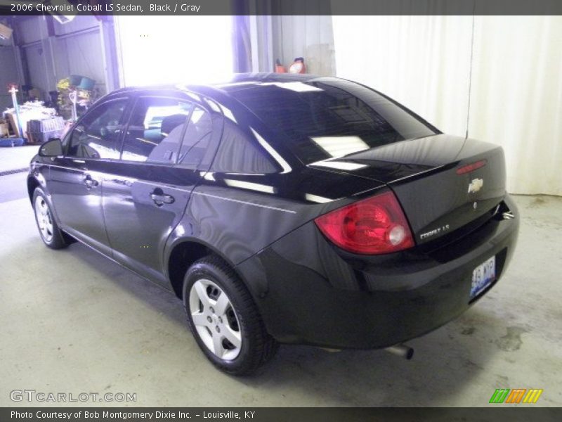 Black / Gray 2006 Chevrolet Cobalt LS Sedan