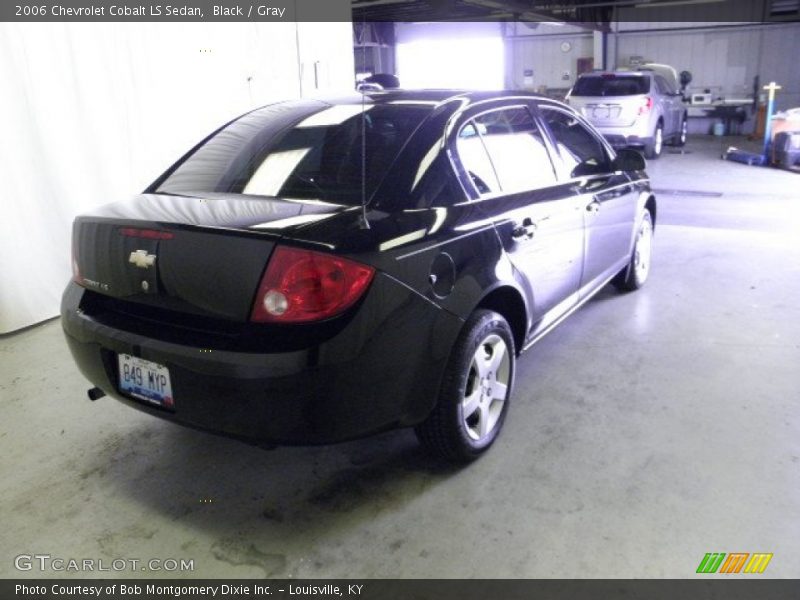 Black / Gray 2006 Chevrolet Cobalt LS Sedan