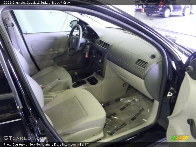 Black / Gray 2006 Chevrolet Cobalt LS Sedan