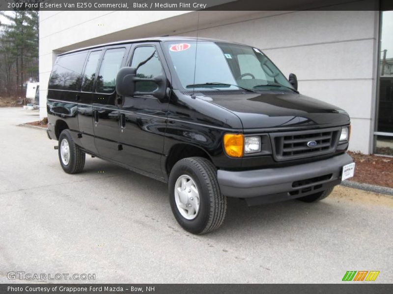 Black / Medium Flint Grey 2007 Ford E Series Van E250 Commercial