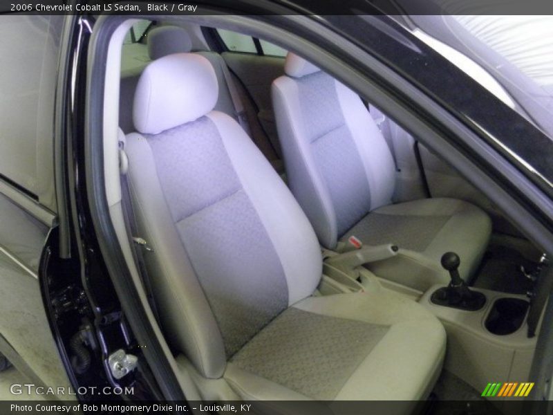 Black / Gray 2006 Chevrolet Cobalt LS Sedan