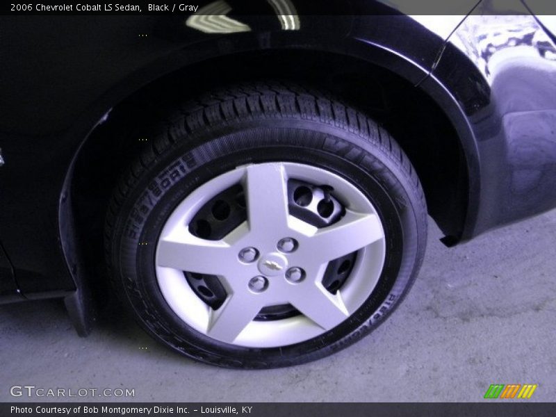 Black / Gray 2006 Chevrolet Cobalt LS Sedan