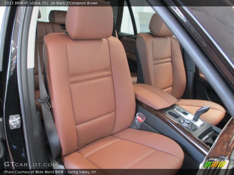 Jet Black / Cinnamon Brown 2013 BMW X5 xDrive 35i