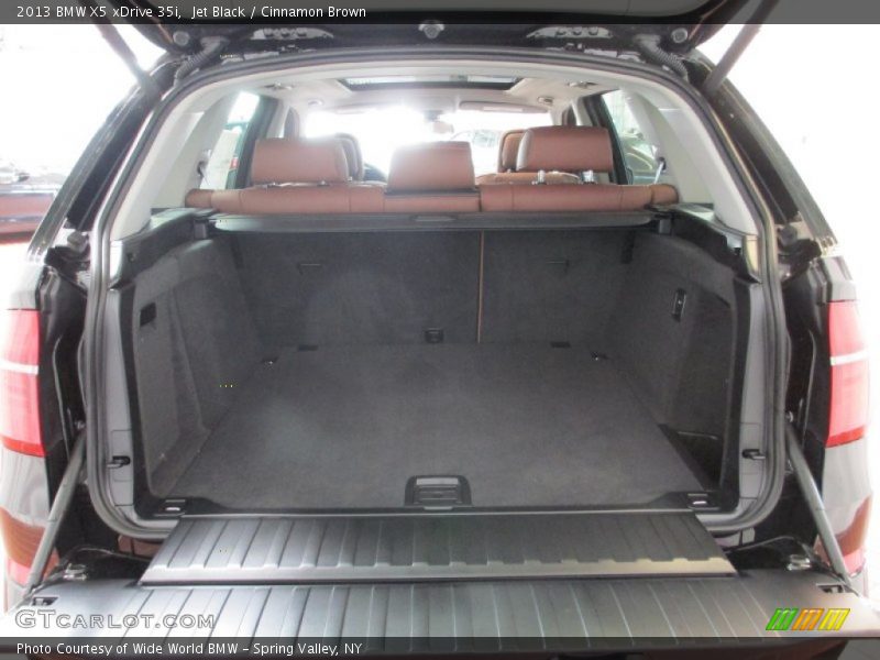 Jet Black / Cinnamon Brown 2013 BMW X5 xDrive 35i