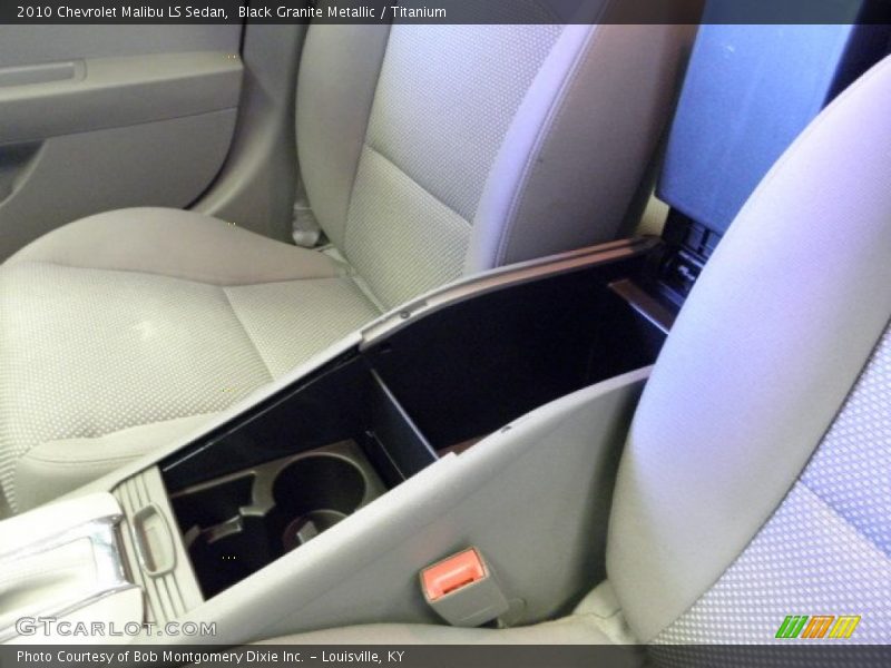 Black Granite Metallic / Titanium 2010 Chevrolet Malibu LS Sedan