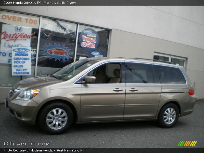 Mocha Metallic / Ivory 2009 Honda Odyssey EX
