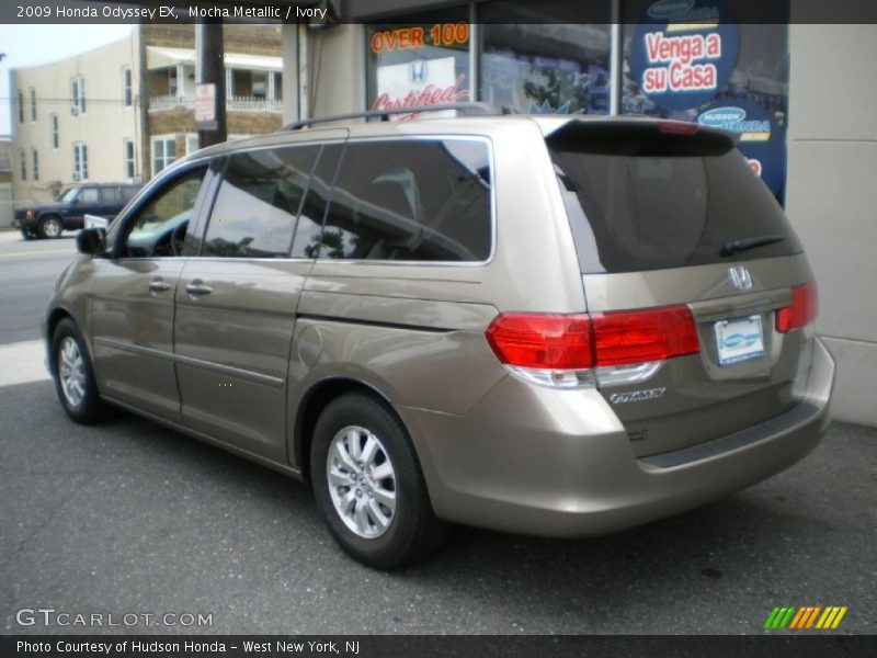 Mocha Metallic / Ivory 2009 Honda Odyssey EX