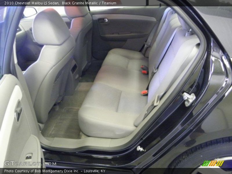 Black Granite Metallic / Titanium 2010 Chevrolet Malibu LS Sedan