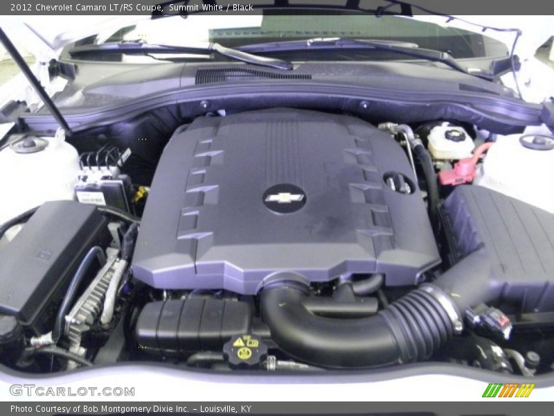 Summit White / Black 2012 Chevrolet Camaro LT/RS Coupe