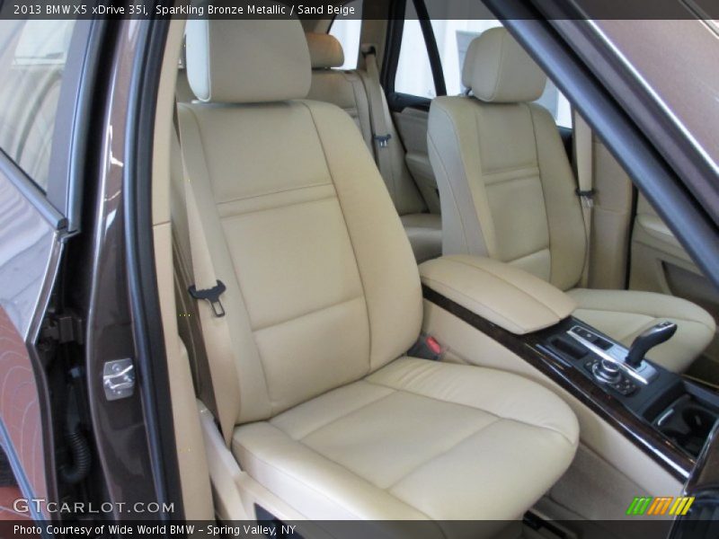 Sparkling Bronze Metallic / Sand Beige 2013 BMW X5 xDrive 35i