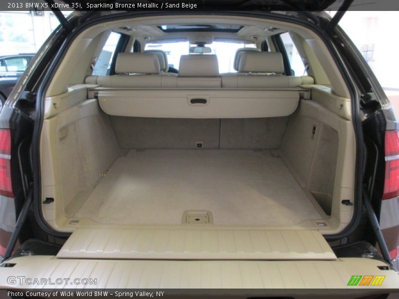 Sparkling Bronze Metallic / Sand Beige 2013 BMW X5 xDrive 35i