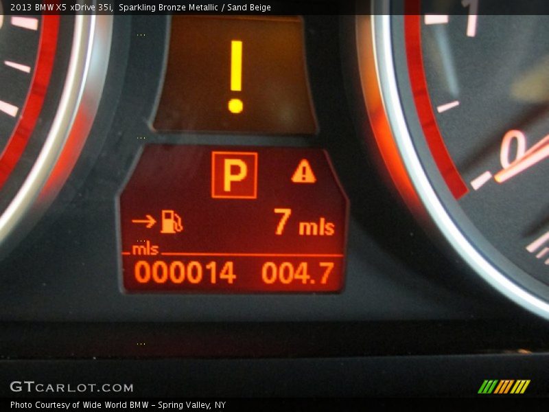 Sparkling Bronze Metallic / Sand Beige 2013 BMW X5 xDrive 35i