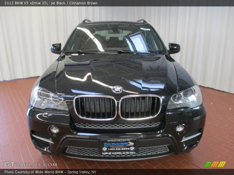 Jet Black / Cinnamon Brown 2013 BMW X5 xDrive 35i