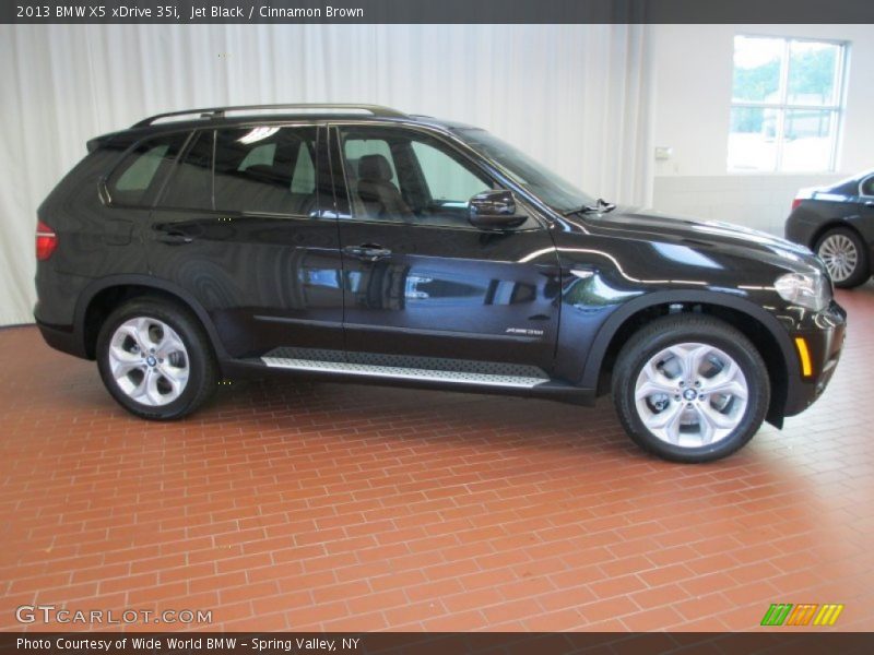 Jet Black / Cinnamon Brown 2013 BMW X5 xDrive 35i