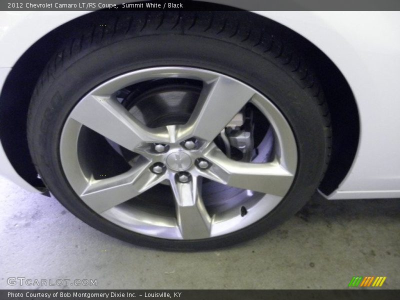 Summit White / Black 2012 Chevrolet Camaro LT/RS Coupe
