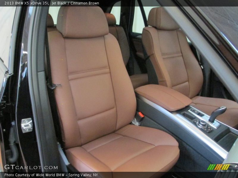Jet Black / Cinnamon Brown 2013 BMW X5 xDrive 35i