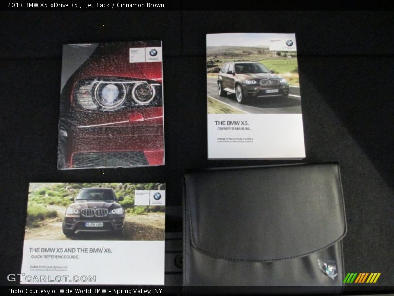 Jet Black / Cinnamon Brown 2013 BMW X5 xDrive 35i