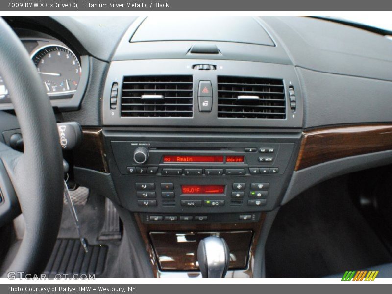 Titanium Silver Metallic / Black 2009 BMW X3 xDrive30i