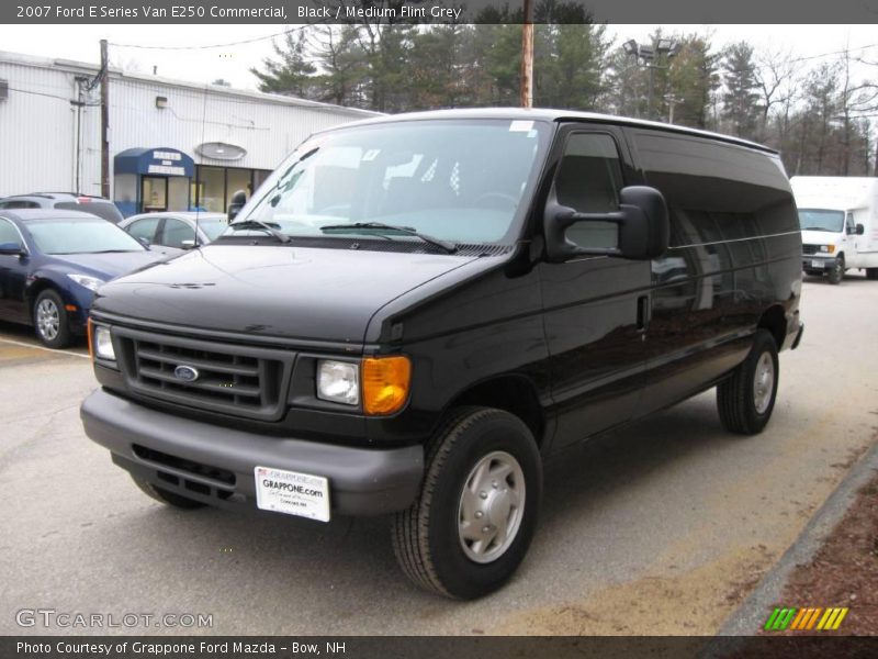 Black / Medium Flint Grey 2007 Ford E Series Van E250 Commercial