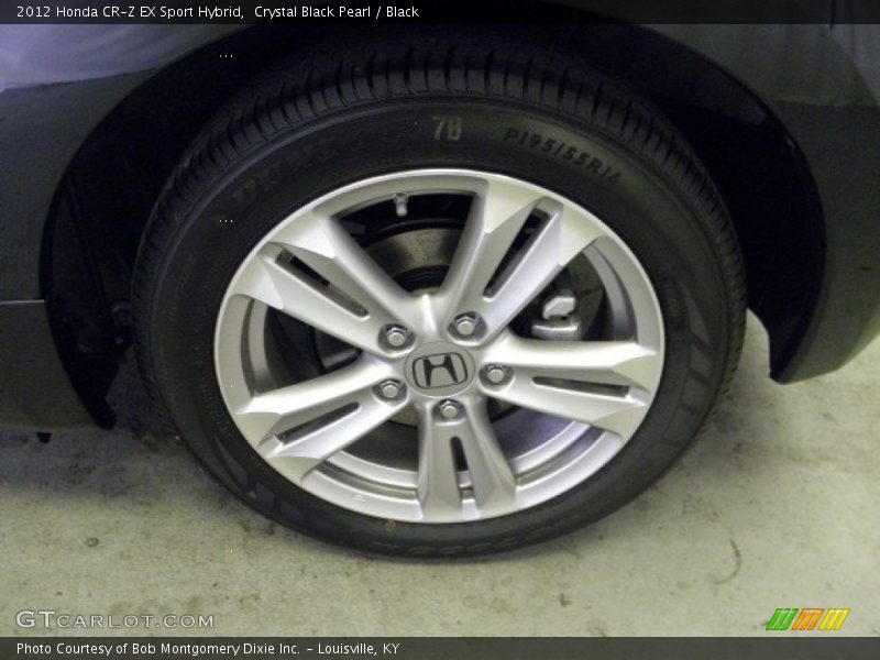 Crystal Black Pearl / Black 2012 Honda CR-Z EX Sport Hybrid