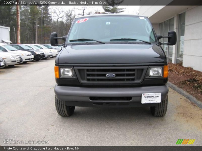Black / Medium Flint Grey 2007 Ford E Series Van E250 Commercial