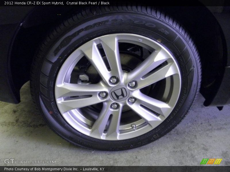 Crystal Black Pearl / Black 2012 Honda CR-Z EX Sport Hybrid