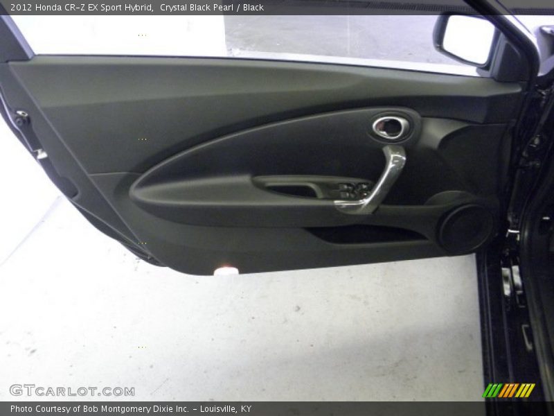 Crystal Black Pearl / Black 2012 Honda CR-Z EX Sport Hybrid