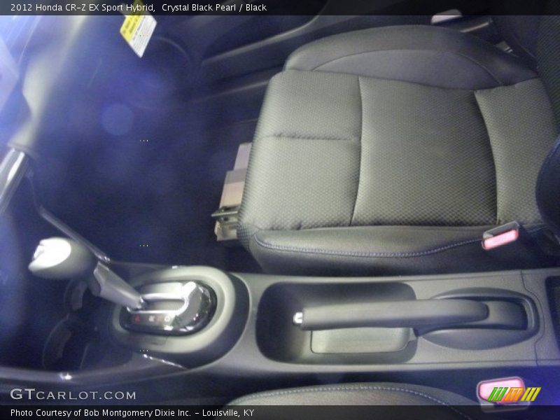 Crystal Black Pearl / Black 2012 Honda CR-Z EX Sport Hybrid