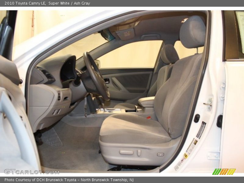 Super White / Ash Gray 2010 Toyota Camry LE