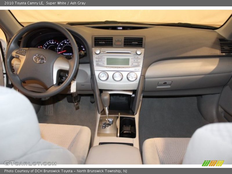 Super White / Ash Gray 2010 Toyota Camry LE