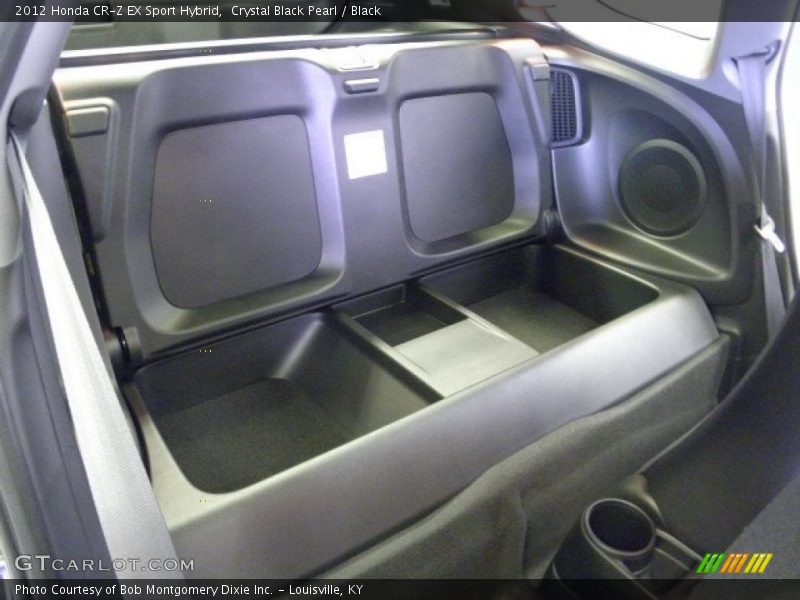 Crystal Black Pearl / Black 2012 Honda CR-Z EX Sport Hybrid