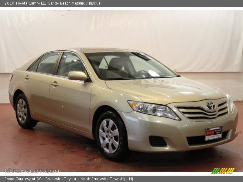 Sandy Beach Metallic / Bisque 2010 Toyota Camry LE