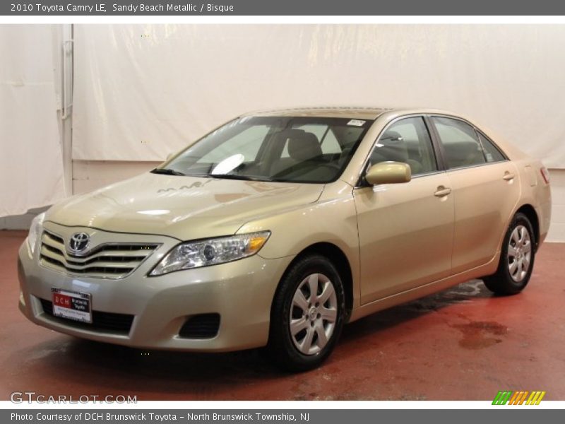 Sandy Beach Metallic / Bisque 2010 Toyota Camry LE