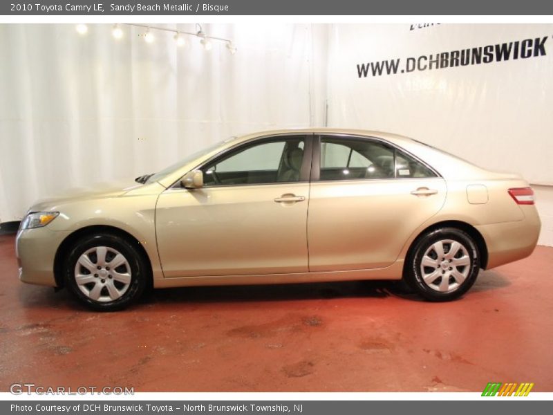 Sandy Beach Metallic / Bisque 2010 Toyota Camry LE