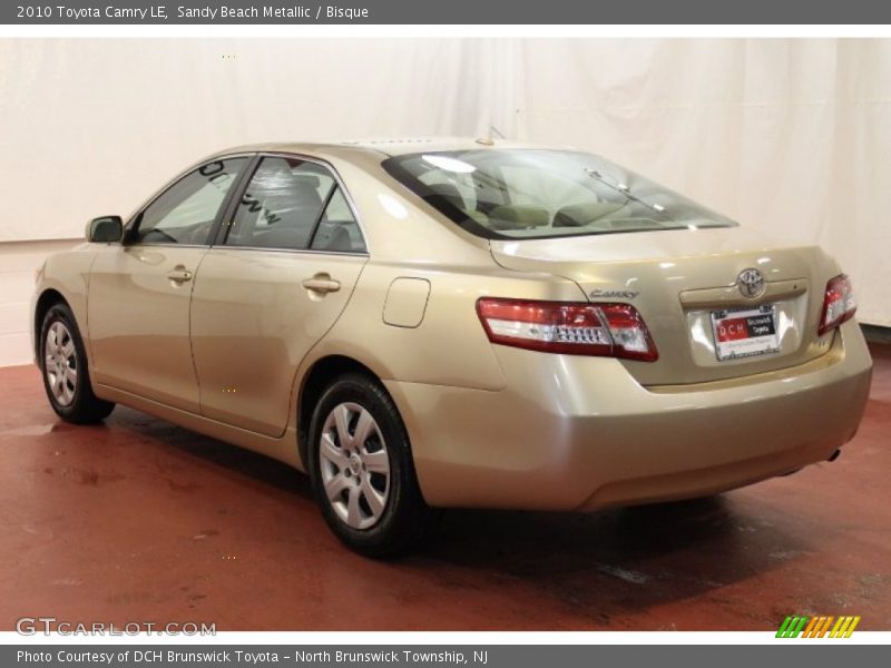 Sandy Beach Metallic / Bisque 2010 Toyota Camry LE