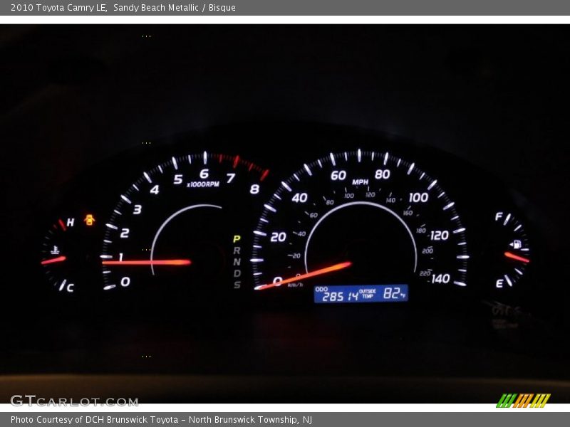 Sandy Beach Metallic / Bisque 2010 Toyota Camry LE