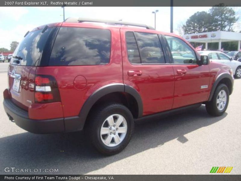 Redfire Metallic / Camel 2007 Ford Explorer XLT