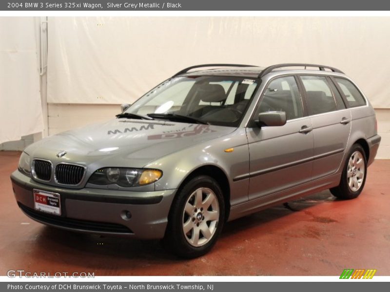 Silver Grey Metallic / Black 2004 BMW 3 Series 325xi Wagon