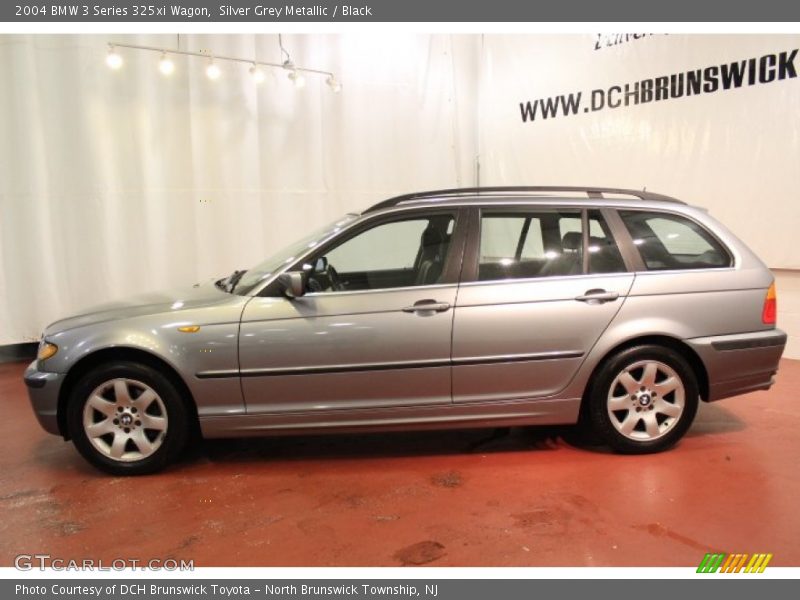 Silver Grey Metallic / Black 2004 BMW 3 Series 325xi Wagon